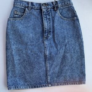 Guess Women's Blue Denim Pencil Skirt